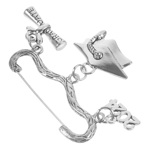 PartyKindom Graduierungsbrosche für Frauen Dekorative Anstecknadel mit Einzigartigen Designs für Kleidung Hüte Schals und Rucksäcke Kommemoratives zur Feier Ihres Abschlusses von PartyKindom