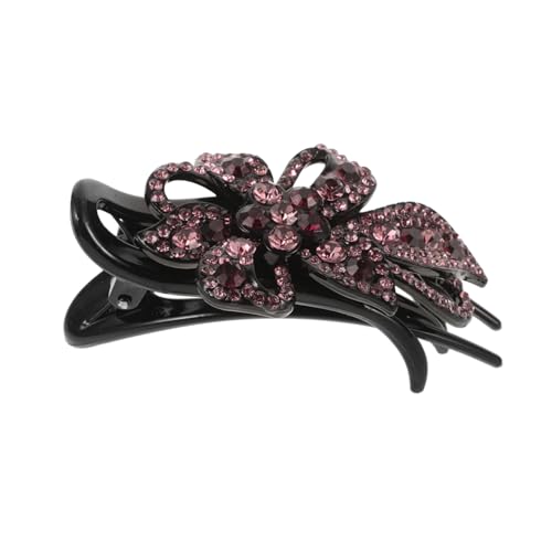 PartyKindom Großer Haarkralle Clip mit Einzigartiger Haarclip für Dickes Haar Dekorative Haarspange Damen Rutschfeste Klammer für Schnelle Frisuren Eleganter Haarhalter für Alltag und Party von PartyKindom