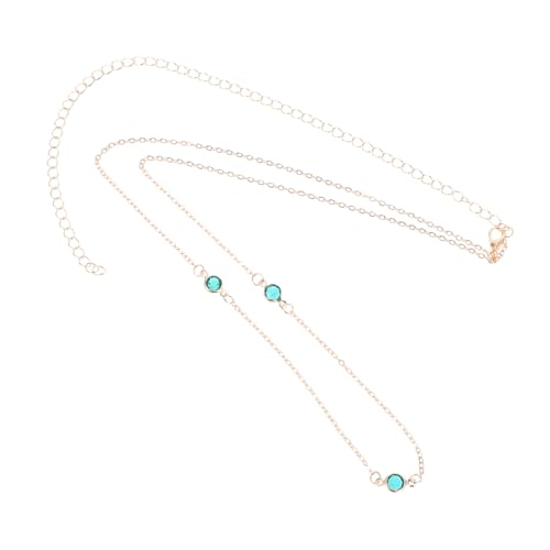 PartyKindom Hüftkettengürtel Für Damen Taillenkette Mit Strass Böhmische Kette Für Körperschmuck Für Frauen Taillenhalskette Damen-bauchkette Körperkettenschmuck Strass-körperschmuck von PartyKindom