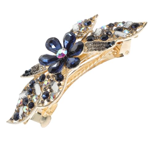 PartyKindom Haarspange Mit Strass Für Damen Haar-accessoire Aus Glänzende Haarschmuck Für Verschiedene Anlässe Langlebige Und Robuste Frauen-haar-clip von PartyKindom