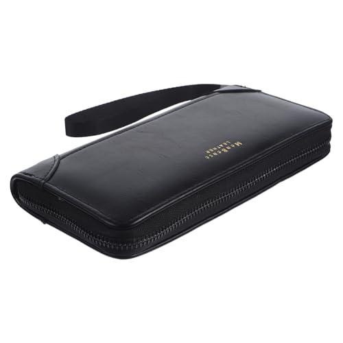 PartyKindom Lange Pu Geldbörse Für Herren Modische Geldbörse Mit Kartenhalter Große Kapazität Leicht Zu Reinigen Und Kratzfest Für Reisen Und Täglichen Gebrauch von PartyKindom