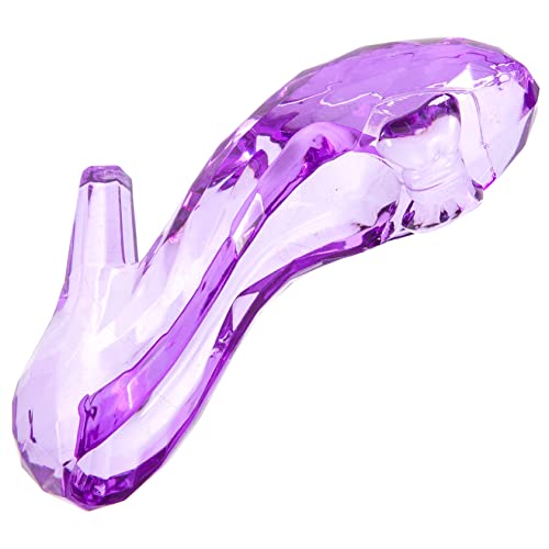 PartyKindom High Heel Schuh Anhänger Charm Farbig Transparent Robustes Material Modisches Schmuckzubehör für Damen als und DIY Schmuckdeko von PartyKindom