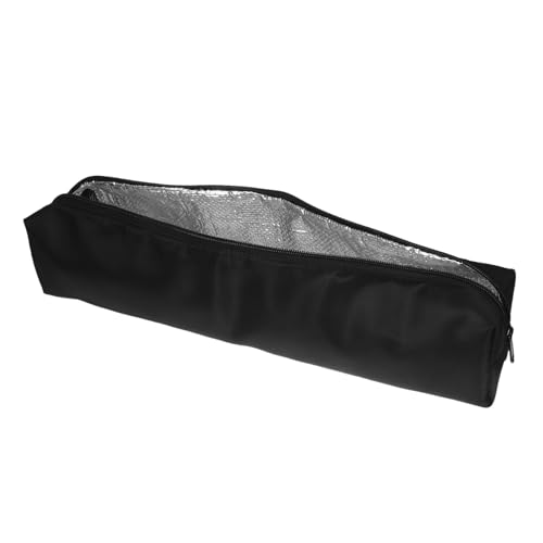 PartyKindom Hitzebeständige Tragbare Reisetasche für Lockenstab und Glätteisen Kompakter Hair Tools Organizer mit Kabelmanagement Strapazierfähiges Material für Reise und Alltag von PartyKindom