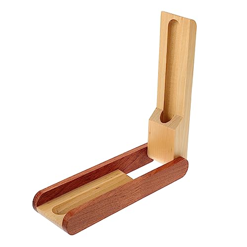 PartyKindom Kasten Stiftebox Aus Holz Federmäppchen Einzelstift-präsentationskoffer Stifthalter Geschenkverpackung Für Stifte Etui Leerer Stift-Organizer Stiftbehälter Stiftebehälter Hölzern von PartyKindom