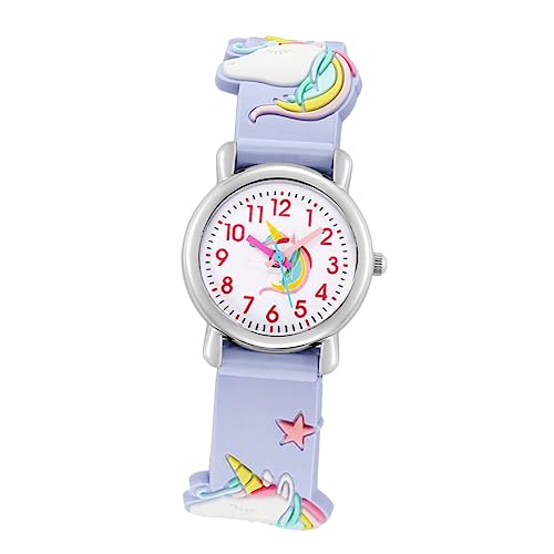 PartyKindom Kinderuhr Design Armbanduhr für Präzise Quarzbewegung für Zeitgestaltung Langlebig Angenehm von PartyKindom