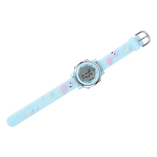 PartyKindom Digitale Kinderuhr Mit Led-hintergrundbeleuchtung Und Wecker Für Schwimmen Und Schnorcheln Material Mit Verstellbarem Armband von PartyKindom