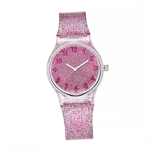 PartyKindom Modische Kinderuhr Glänzend Armbanduhr Kreativ Quarzuhr Cartoon Design Hervorragende Verarbeitung Verstellbares Armband Als Geburtstagsgeschenk von PartyKindom