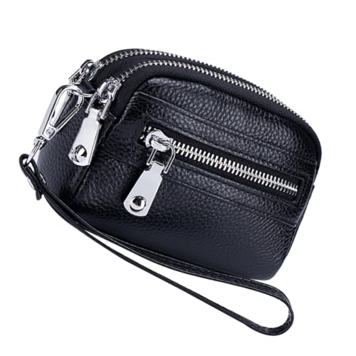 PartyKindom Kleine Brieftasche mit Reißverschluss Multifunktionaler Karten und Münzbehälter für Damen für Reisen Einkaufen und Täglichen Gebrauch Leicht und Kompakt von PartyKindom