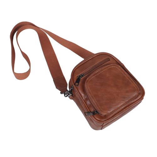 PartyKindom Kleine Damen Crossbody Tasche mit Verstellbarem Träger Schlanke Geldbörse mit Kartenfächern Leichter Schulterbeutel für Handy und Essentials Minimalistisches Design für Alltag und von PartyKindom