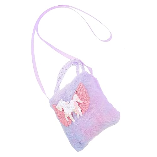 PartyKindom Einhorn-geldbörse Für Kleine Mädchen Einhorn-Handtasche Mit Schultergurt Einfach Zu Tragen Für Partys Und Reisen Zur Aufbewahrung Von Kleinen Gegenständen von PartyKindom