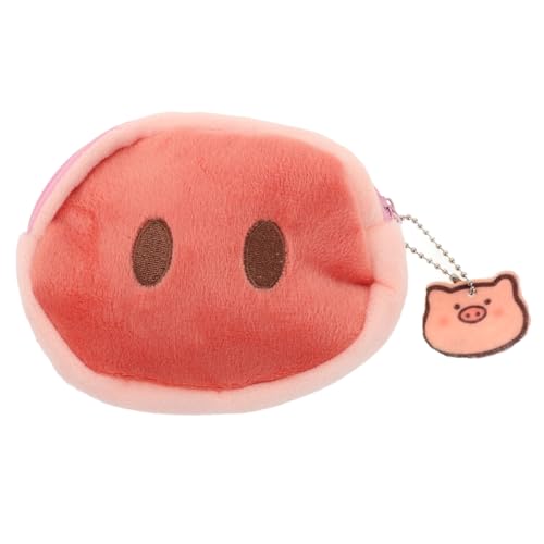 PartyKindom Kleingeldbörse Schwein Mini Wallet Münzfach mit Reißverschluss Kleine Münztasche Portemonnaie Damen Kompakt Leicht Tragbar für Münzen Schlüssel Lippenstift PartyKindom Kleingeldbörse Schwein Mini Wallet Münzfach mit Reißverschluss Kleine Münztasche Portemonnaie Damen Kompakt Leicht Tragbar für Münzen Schlüssel Lippenstift von PartyKindom