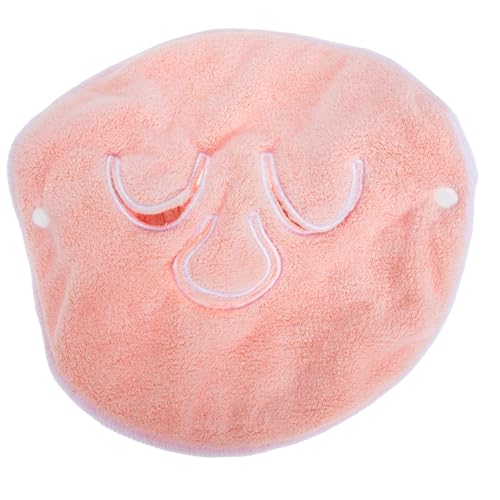 PartyKindom Korallenfleece Gesichtstuch Hot Cold Compress Gesichtsmaske Weiches Hautfreundliches Handtuch für Porenreinigung Feuchtigkeitsversorgung Kleine Leichte Spa Gesichtsmaske von PartyKindom