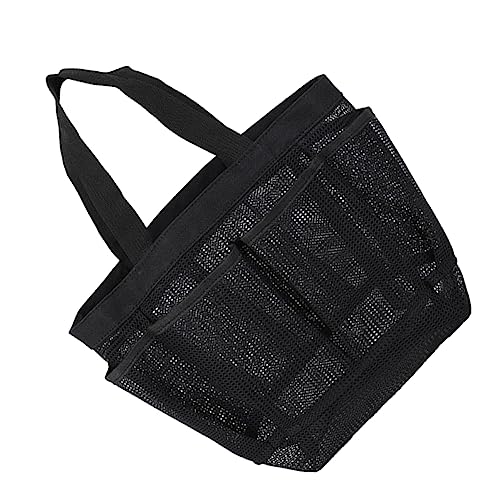 PartyKindom Kosmetikspeichertasche aus Netzmaterial Tragbarer Make Up Organizer für Reisen Leichte Einkaufstasche mit Vielseitig Einsetzbar für Strand und Freizeit von PartyKindom