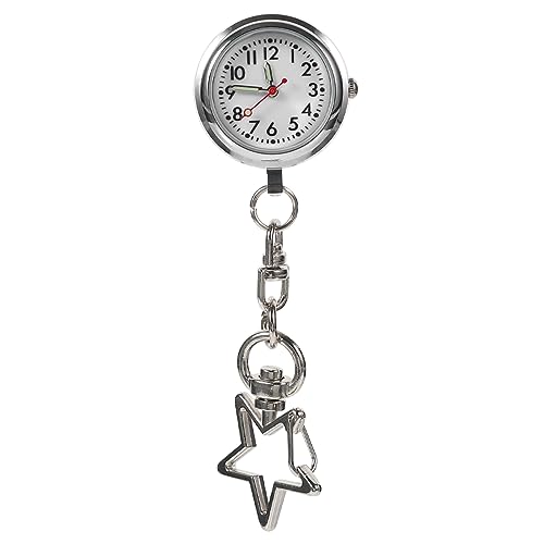 PartyKindom Krankenschwester Uhr Tragbare Taschenuhr Clip Uhr Praktische für Ärzte und Pflegekräfte Leichtgewichtige Langlebigem Material von PartyKindom