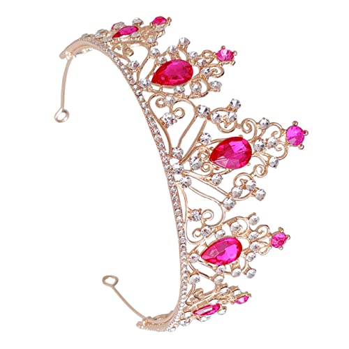 PartyKindom Kristallkrone Braut Tiara mit Strasssteinen Eleganter Hochzeit Haarschmuck für Damen Vielseitiges Party Diadem für Geburtstag Verlobung Festliche Anlässe PartyKindom Kristallkrone Braut Tiara mit Strasssteinen Eleganter Hochzeit Haarschmuck für Damen Vielseitiges Party Diadem für Geburtstag Verlobung Festliche Anlässe von PartyKindom