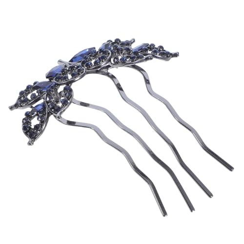 PartyKindom Krone Haarkamm für Mädchen Eleganter Haarschmuck mit Funkelnden Strasssteinen für Hochzeiten und Besondere Anlässe Strapazierfähiges Design von PartyKindom