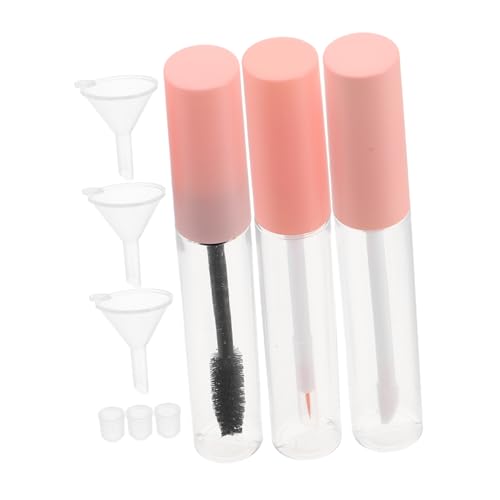 PartyKindom Leeres Kosmetikflaschen Set mit Behältern für Eyeliner Lippenöl und Mascara Trichtern für Einfaches Befüllen und Präziser Anwendung PartyKindom Leeres Kosmetikflaschen Set mit Behältern für Eyeliner Lippenöl und Mascara Trichtern für Einfaches Befüllen und Präziser Anwendung von PartyKindom