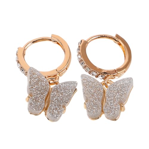 PartyKindom Leichte Schmetterlings Ohrringe aus Resin und Zinklegierung Verspieltes Design Ohrhänger für Frauen Geeignet für Alltag Partys Hochzeiten und Geschenkideen PartyKindom Leichte Schmetterlings Ohrringe aus Resin und Zinklegierung Verspieltes Design Ohrhänger für Frauen Geeignet für Alltag Partys Hochzeiten und Geschenkideen von PartyKindom