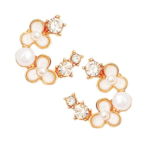 PartyKindom Leichte Stilvolle Kleine Blumen ohrstecker für Damen Modische Statement blütenohrringe Zierliche Schmuckstücke für Alltag und Besondere Anlässe Geschenkidee von PartyKindom