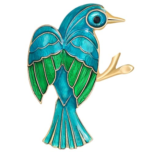 PartyKindom Leichte Tierbrosche Vogel Anstecknadel aus Langlebiger Modisches Damen Accessoire für Kleidung Eleganter Schmuck für Alltag und Besondere Anlässe von PartyKindom