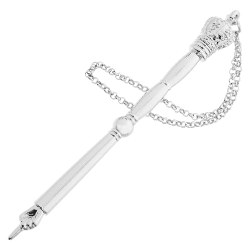 PartyKindom Lesezeiger-Tool jüdische Jüdisches Lesewerkzeug Zeigerwerkzeug Schlüssel Seitenmarkierung Zeiger Werkzeug zum Fingerlesen der Bibel Zinklegierung Silver von PartyKindom