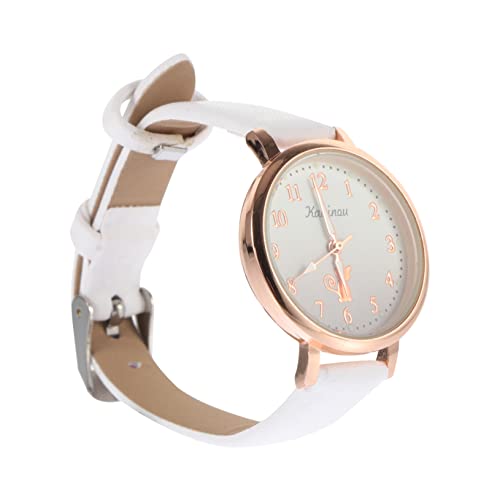 PartyKindom Luminous Kinderuhr mit Lederarmband wasserdichte Stoßfeste Armbanduhr für Mädchen für Alltag und Sportliche Aktivitäten Fördert Zeitbewusstsein von PartyKindom