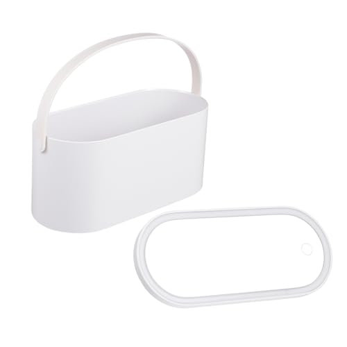PartyKindom Makeup Organizer mit LED Spiegel Tragbare Kosmetiktasche Faltbarer und Drehbarer Spiegel für Reisen Outdoor Aktivitäten und Geschäftsreisen Stabil und Langlebig für Einen PartyKindom Makeup Organizer mit LED Spiegel Tragbare Kosmetiktasche Faltbarer und Drehbarer Spiegel für Reisen Outdoor Aktivitäten und Geschäftsreisen Stabil und Langlebig für Einen von PartyKindom