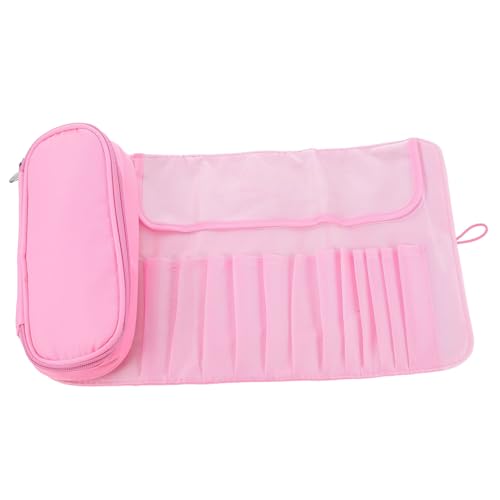 PartyKindom Reise Make Up Tasche Wasserabweisend Verschleißfest Organizer für Make Up Rolltasche für Kosmetik Accessoires von PartyKindom