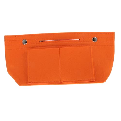 PartyKindom Multifunktionale Kosmetiktasche aus Filz Große Kapazität Faltbar mit Mehreren Fächern Leichter Organizer für Schmuck Brillen und Make up Praktische Handtasche für Damen und Reisen von PartyKindom