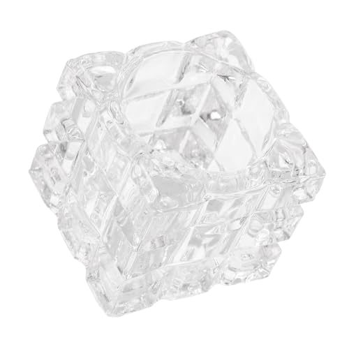 PartyKindom Nagel Aufbewahrungsbox mit Fächern Nail Dappen Dish für Nagel Flüssigkeit Organizer Box Stilvoll und Langlebig für und Heimgebrauch von PartyKindom