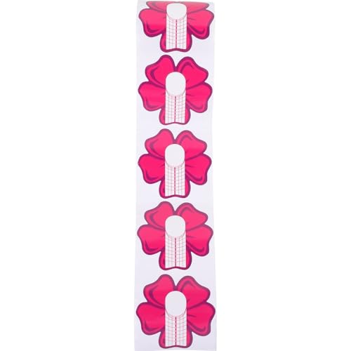 PartyKindom Nail Art Form Sticker Nagelverlängerung Aufkleber Maniküre Anleitung Selbstklebend für Profi und Heimgebrauch Nagelstudio Zubehör von PartyKindom
