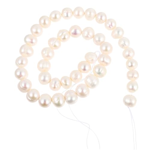 PartyKindom Natürliche Süßwasserperlen Halskette Weißer Perlenanhänger Eleganter Damen Schmuck Geschenk für Liebhaber und Besondere Anlässe PartyKindom Natürliche Süßwasserperlen Halskette Weißer Perlenanhänger Eleganter Damen Schmuck Geschenk für Liebhaber und Besondere Anlässe von PartyKindom