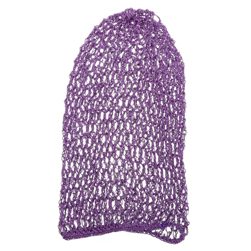PartyKindom Netz-haarnetz Für Frauen Wiederverwendbares Haarwickelnetz Aus Polyestergewebe Gestrickte Haarabdeckung Zum Schlafen Für Langes Haar Arbeits-kochknoten Schlaf-snood-mütze von PartyKindom
