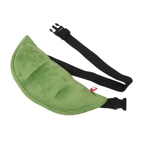 PartyKindom Bauchtasche in Erbsenform Modische Hüfttasche Aus Einzelne Schultertasche Mit Verstellbarem Riemen Lustige Tasche Für Jungen Und Mädchen Für Täglichen Gebrauch Und Outdoor-aktivitä von PartyKindom