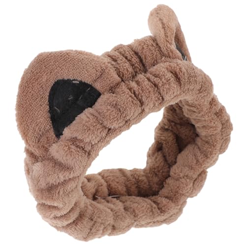 PartyKindom Niedliches Katzenohren Stirnband aus Weichem Stoff Elastisch Bequem für Damen Spa Hautpflege Makeup Waschgesicht Multifunktional Süßes Haarschmuck Accessoire von PartyKindom