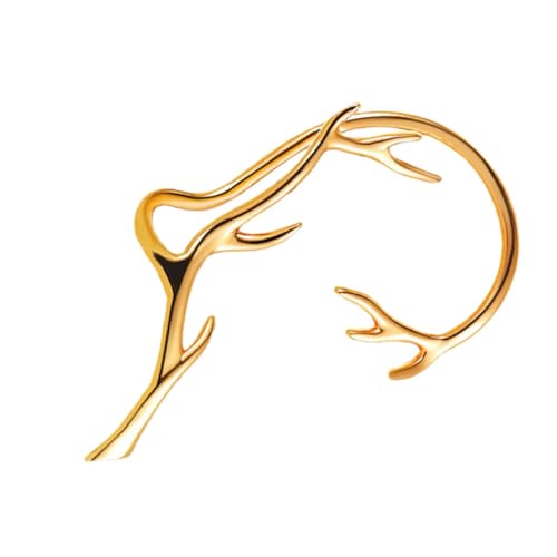 PartyKindom Ohrklemme Baumzweig Design Ohrschmuck Damen Kreative Ohrdekoration Modisch Komfortabel Für Alltag und Fest Geeignet von PartyKindom