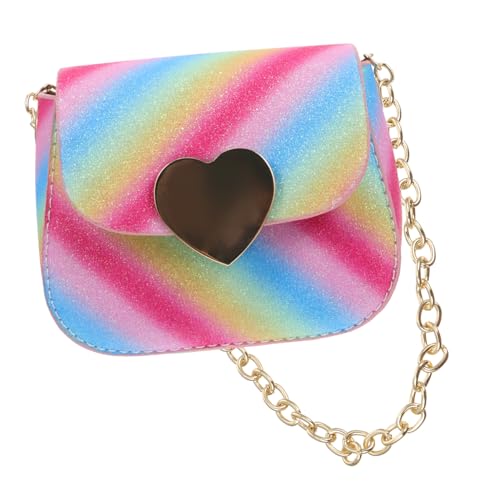 PartyKindom PU Crossbody Bag Damen Retro Schultertasche Leicht und Klein Modisch für Alltag Party Shopping mit Mehreren Fächern und All match Design von PartyKindom