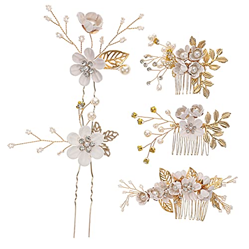 PartyKindom Perlenblumen-haarnadel Haarkamm Für Brautschmuck Hochzeitshaarspangen Brautkopfschmuck Perlenhaarkamm Blumenhaarnadel Hochzeitshaarkamm Brauthaaraccessoires Für Frauen PartyKindom Perlenblumen-haarnadel Haarkamm Für Brautschmuck Hochzeitshaarspangen Brautkopfschmuck Perlenhaarkamm Blumenhaarnadel Hochzeitshaarkamm Brauthaaraccessoires Für Frauen von PartyKindom