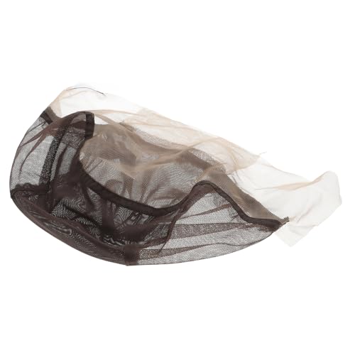 PartyKindom Perückenkappe Perückenkappe Für Perücke Verstellbare Riemen Mädchen Perückenherstellungskappen Haarnetz Für Perücke Lace Front Perücke Zur Herstellung Von Perücken Gummibänder von PartyKindom