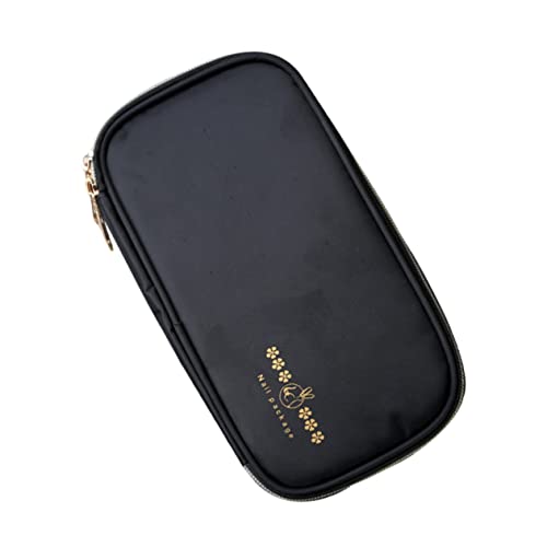 PartyKindom Pinselhalter Mit Deckel Für Nagelwerkzeuge Nagelstifttasche Zum Aufbewahren Von Maniküre-zubehör Nail Art Organizer Für Schreibtischorganisation von PartyKindom