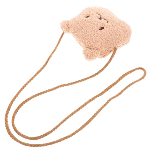 PartyKindom Plüsch Bär Umhängetasche für Mädchen Niedliche Handtasche Multifunktionale Münzbörse für Alltag Robuste und Spielerische Gestaltung für Kleinkinder und Outdoor Aktivitäten PartyKindom Plüsch Bär Umhängetasche für Mädchen Niedliche Handtasche Multifunktionale Münzbörse für Alltag Robuste und Spielerische Gestaltung für Kleinkinder und Outdoor Aktivitäten von PartyKindom
