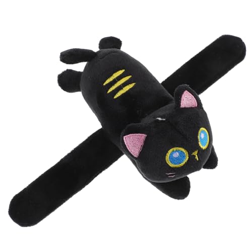 PartyKindom Plüsch Katzen Slap Armband Kuscheliges Tiermotiv Handgelenkband und Leicht Cartoon Design Party von PartyKindom