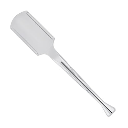 PartyKindom Praktischer Manueller Rasierer aus Rostfreiem Material Sicherer Haarrasierer und Bartschneider Leicht Tragbar für Herren für Gesichtspflege und Reisegebrauch von PartyKindom