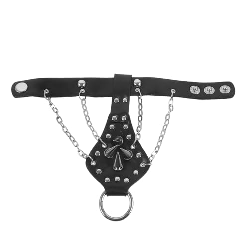 PartyKindom Punk Fingerarmband für Herren und Damen Verstellbares Rockerarmband für Partys und Auftritte Punkschmuck Design zu Tragen Stilvolles Statement Accessoire von PartyKindom