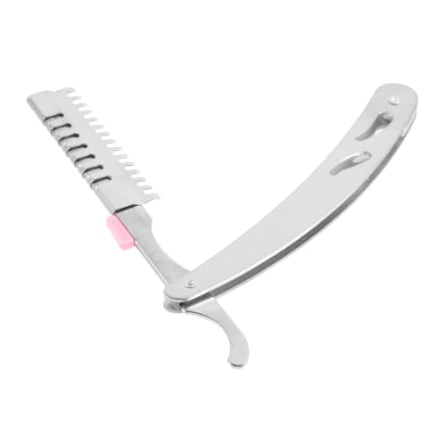 PartyKindom Vintage Manueller Vollstahl Schaber Rasierer Bart Haarschnitt Augenbrauen Formwerkzeug Faltbar Für Salon Barber Home Diy Craft PartyKindom Vintage Manueller Vollstahl Schaber Rasierer Bart Haarschnitt Augenbrauen Formwerkzeug Faltbar Für Salon Barber Home Diy Craft von PartyKindom