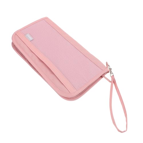 PartyKindom Reisepasshalter RFID Schutz Reise Dokumenten Organizer Leichtes Kartenetui für Führerschein Reisemappe Frauen Männer Kompakt Schlank Reisebegleiter von PartyKindom