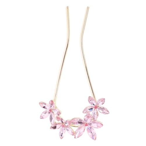 PartyKindom Rhinestone Haarnadel U Förmig Haarklammer mit Strasssteinen für Hochzeitsfrisuren Brautschmuck Party Elegant und Sicher Haltend für Frauen und Bräute von PartyKindom