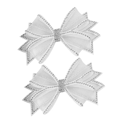 PartyKindom Rhinestone Schuhschmuck Schleifen Charms für Damen Abnehmbare Bowknot Dekoration für Hochzeit Pumps High Heels Flats und Taschen Teiliges Weiß Vielseitiges Accessoire für PartyKindom Rhinestone Schuhschmuck Schleifen Charms für Damen Abnehmbare Bowknot Dekoration für Hochzeit Pumps High Heels Flats und Taschen Teiliges Weiß Vielseitiges Accessoire für von PartyKindom