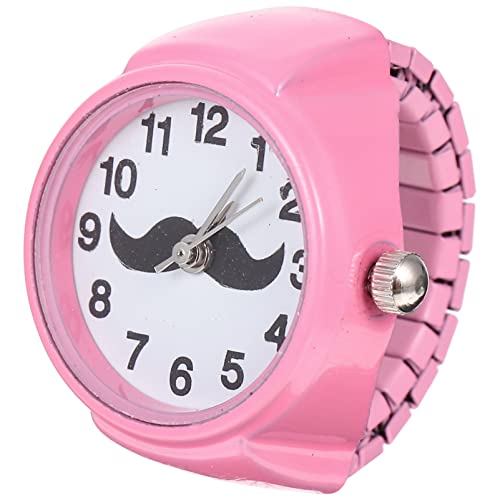PartyKindom Ringuhr Uhr Mit Elastischem Ring enringe werkring Mit Herzring Fingerring Finger Mit Römischen Ziffern Finger Für Mädchen en Blitz Mann Schmuck Abs von PartyKindom