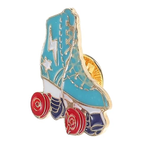PartyKindom Roller Skates Brosche für Frauen Einzigartiger Anstecker mit Stilvoller Emaille Beschichtung für Cardigans Schals und Pullover Feminine und Vielseitige Verwendung von PartyKindom